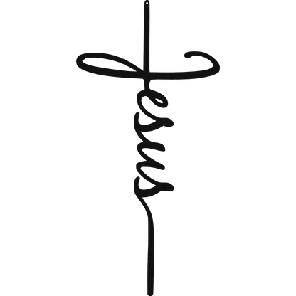 Jesus Cross - Metal Wall Art