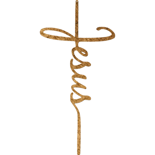 Jesus Cross - Metal Wall Art