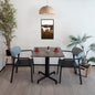 Set of 4 Patio Dining Armchair - Porto - Commercial Grade - Stackable
