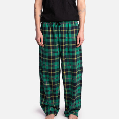 Plaid Pajamas – Green & Black Cozy