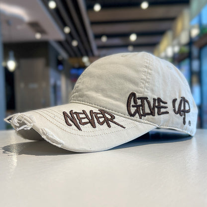 Never Give Up Cap