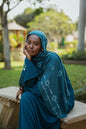 Satin Printed Hijab