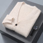 Men's V-neck Button Cardigan Knitted Long Sleeve