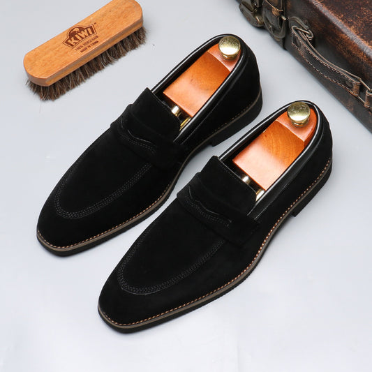 Fashion British Style Loafers Men
