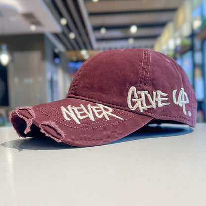 Never Give Up Cap