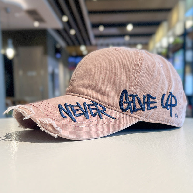 Never Give Up Cap