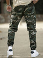 Retro Multi-pocket Camouflage Cargo Pants