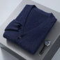 Men's V-neck Button Cardigan Knitted Long Sleeve