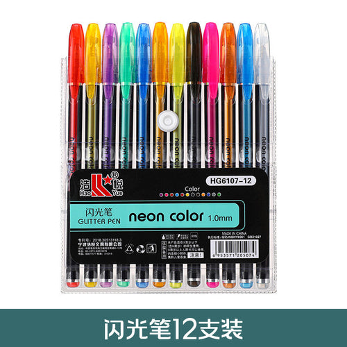 Glitter Color Gel Ballpoint Pen