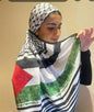 Satin Printed Hijab
