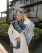 Satin Printed Hijab