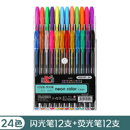 Glitter Color Gel Ballpoint Pen