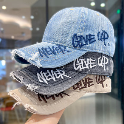 Never Give Up Cap
