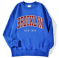 Printed Crew Neck Sweatshirt Women