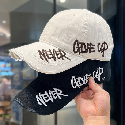 Never Give Up Cap