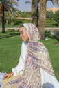 Satin Printed Hijab