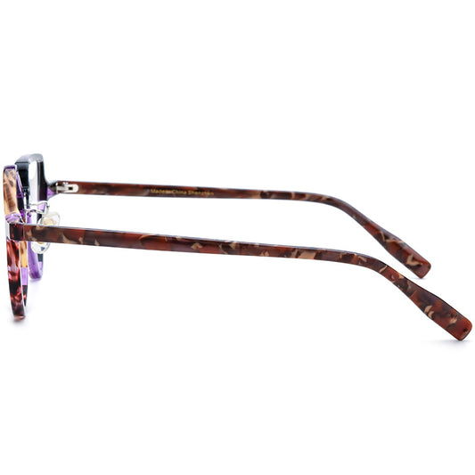 New Round Triangle Glasses Frame For Men And Women