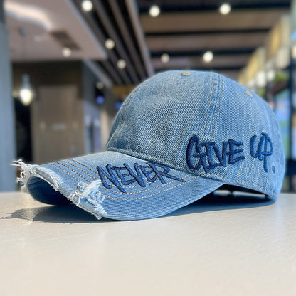 Never Give Up Cap