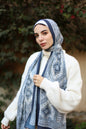 Satin Printed Hijab