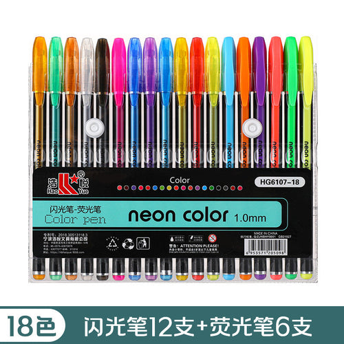 Glitter Color Gel Ballpoint Pen