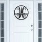 Circle Vine Monogram - Metal Wall Art/Decor