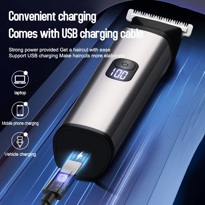 6 in 1 Multi-function Electric Hair Clipper Set Wash Men's Electric