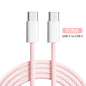 PD 60W USB-C To Type C Cable for IPhone 15 16 Pro Fast Charging Wire
