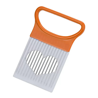 Effortlessly Slice Onions with this 1pc Colorful Onion Slicer Kitchen