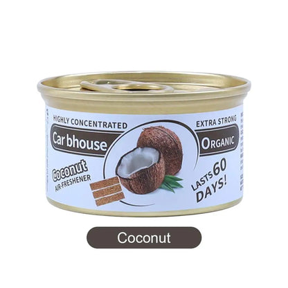 Car Flavoring Car Air Fresheners Perfume Canned Wood Blocks Coffee