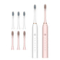 Ultrasonic Electric Toothbrush Rechargeable USB for Adults 6 Modes