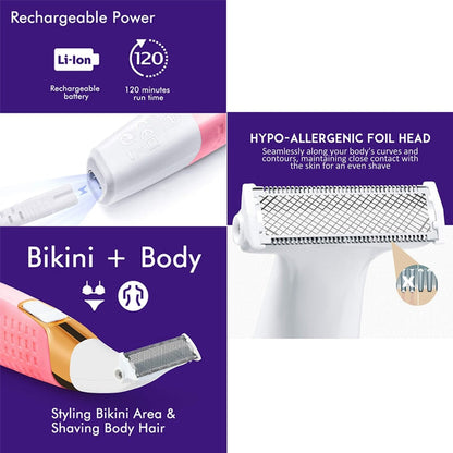 Hair Removal Intimate Areas Places Part Haircut Rasor Clipper Trimmer