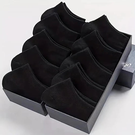 5/10/40 Pairs Men Boat Socks Business Sport Sweat Absorption Mature