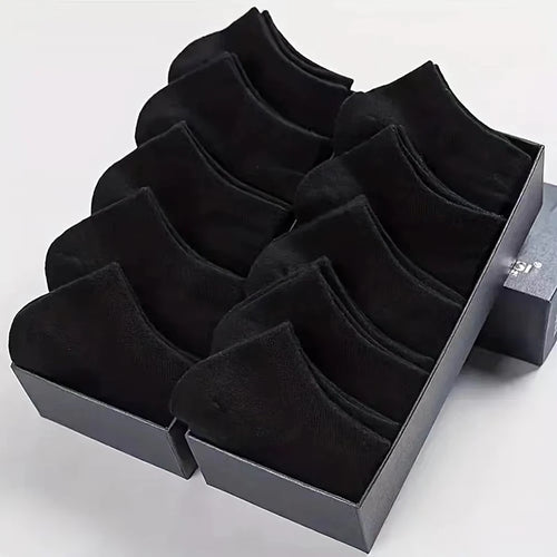 5/10/40 Pairs Men Boat Socks Business Sport Sweat Absorption Mature