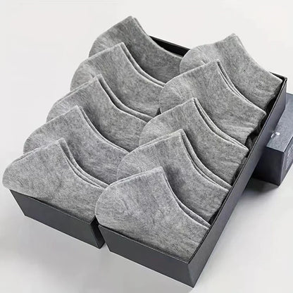 5/10/40 Pairs Men Boat Socks Business Sport Sweat Absorption Mature
