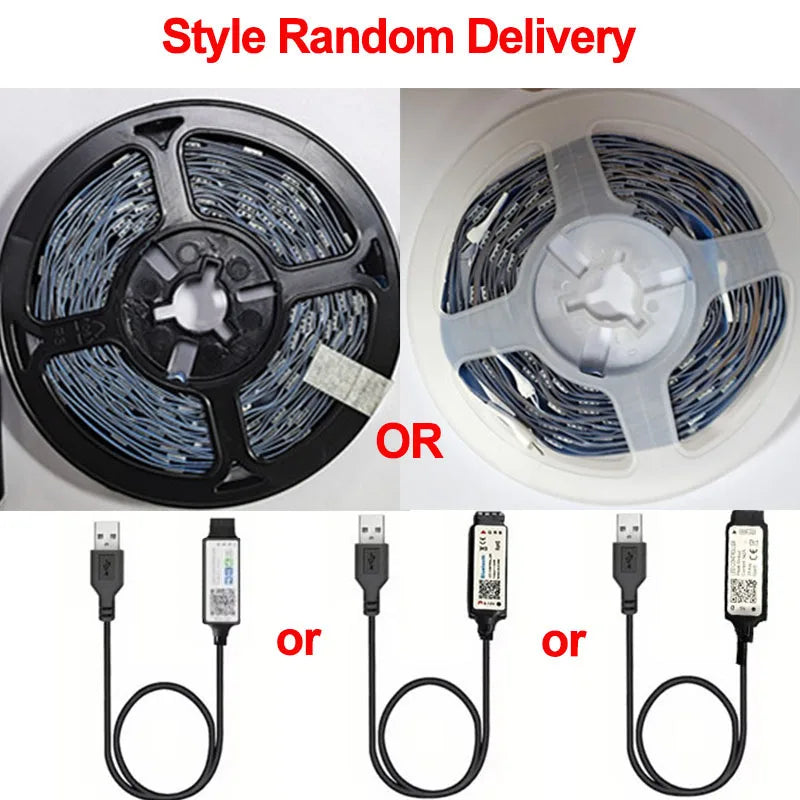 Bluetooth LED Strip Lights Smart SMD 5050 APP Remote Control Flexible