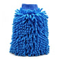 Microfiber Car Wash Mitt Double Sided Chenille Auto Gloves Ultra