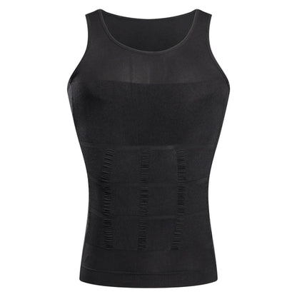 YBFDO Men Body Shaper Slimming Compression Vest Undershirt Seamless