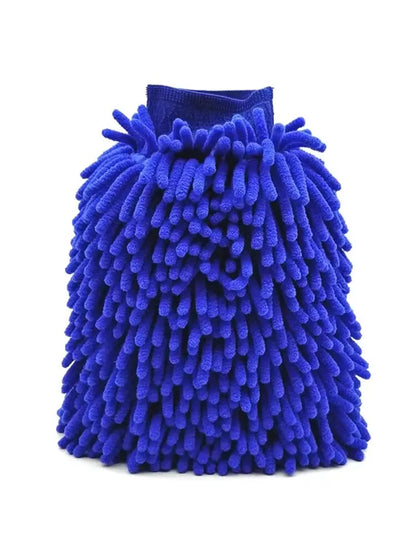 Microfiber Car Wash Mitt Double Sided Chenille Auto Gloves Ultra
