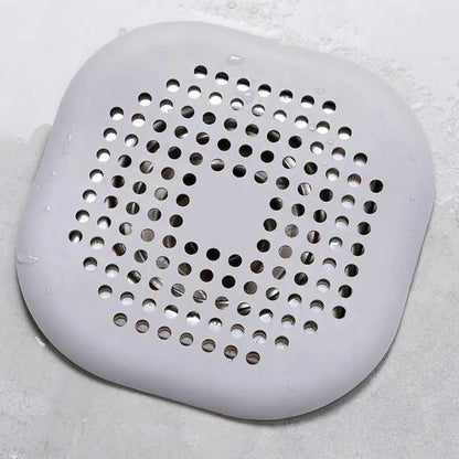 Square Silicone Floor Drain Sticker Bathroom Sewer Hair Filter Drain