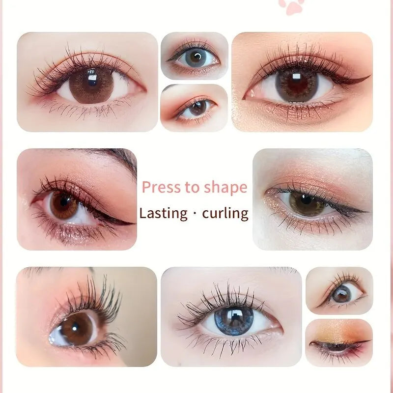 Electric Heated Eyelash Curler For Lasting Styling Portable Lash Lift