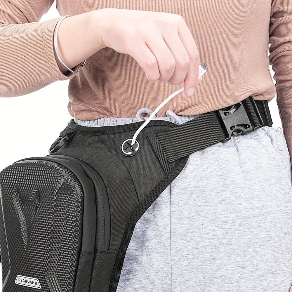 Men's Motorcycle Waist Bag