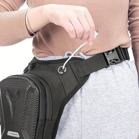 Men's Motorcycle Waist Bag