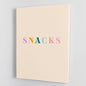Snacks Canvas Print or Poster