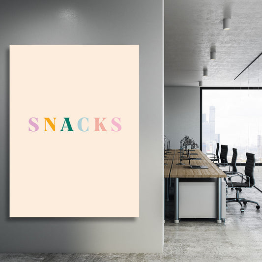 Snacks Canvas Print or Poster