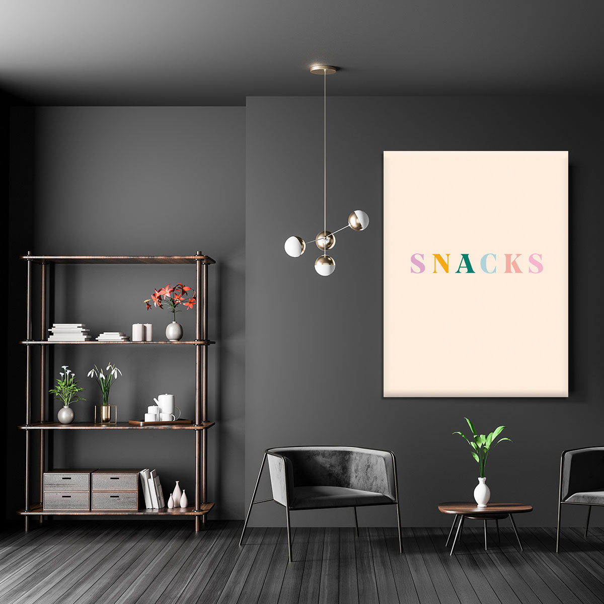 Snacks Canvas Print or Poster