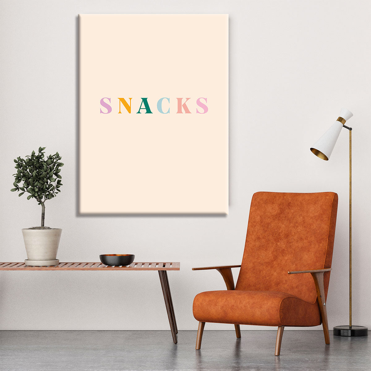 Snacks Canvas Print or Poster