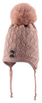 Infant & Toddler Knitted Winter Beanie with Furry Lined Earflaps For