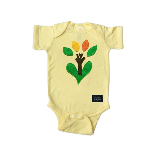 The Tree – Yellow Onesie – Boys