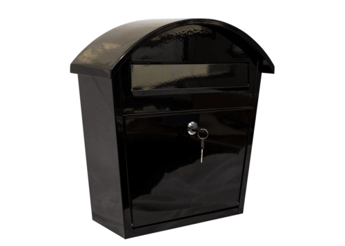 Winfield Ridgeline Red Locking Wall Mount Mailbox