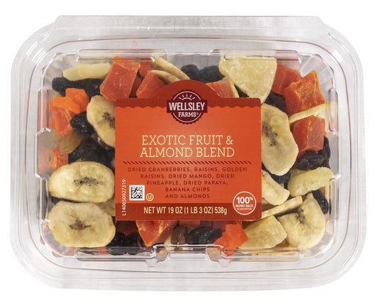 Wellsley Farms Signature Collection Exotic Fruit and Almond Blend, Sna